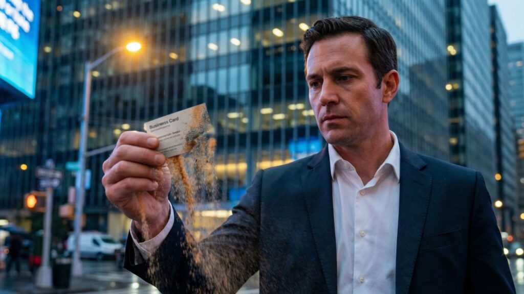 Mando intermedio experimentando el shock de identidad al dejar la corporación para emprender