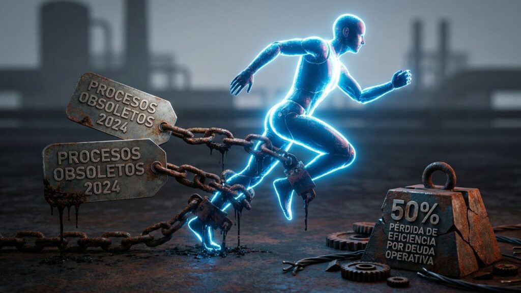 Impacto de los procesos obsoletos de 2024 como lastre para la eficiencia de la inteligencia artificial en 2026