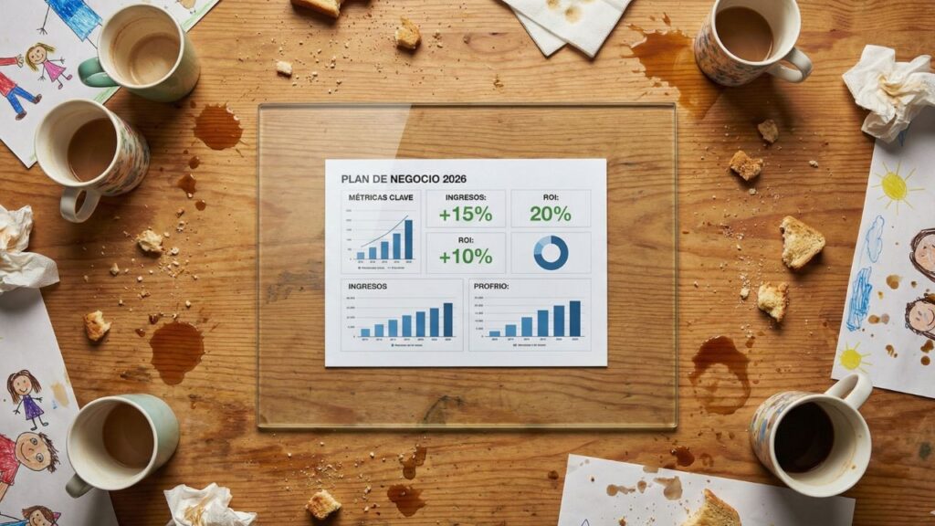 Metáfora visual sobre cómo la validación profesional filtra el ruido emocional del entorno cercano